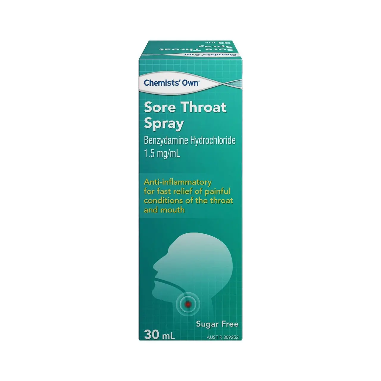 Chemists' Own Sore Throat Spray 30ml