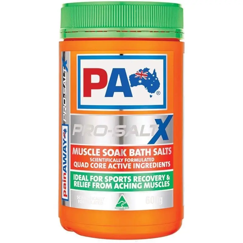 Pain Away Pro Salt X Muscle Soak Bath Salts - 600g