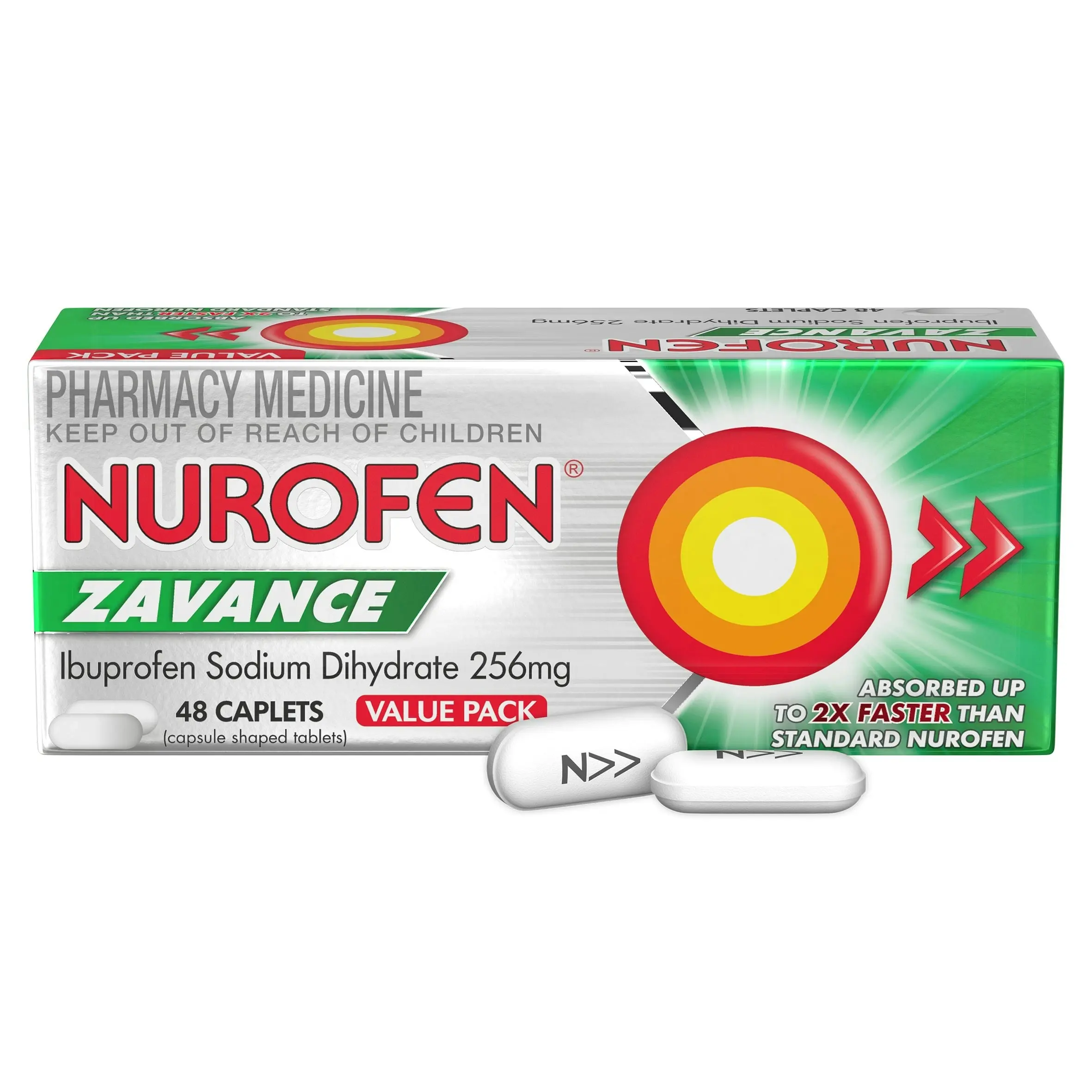 Nurofen Zavance - 48 Caplets