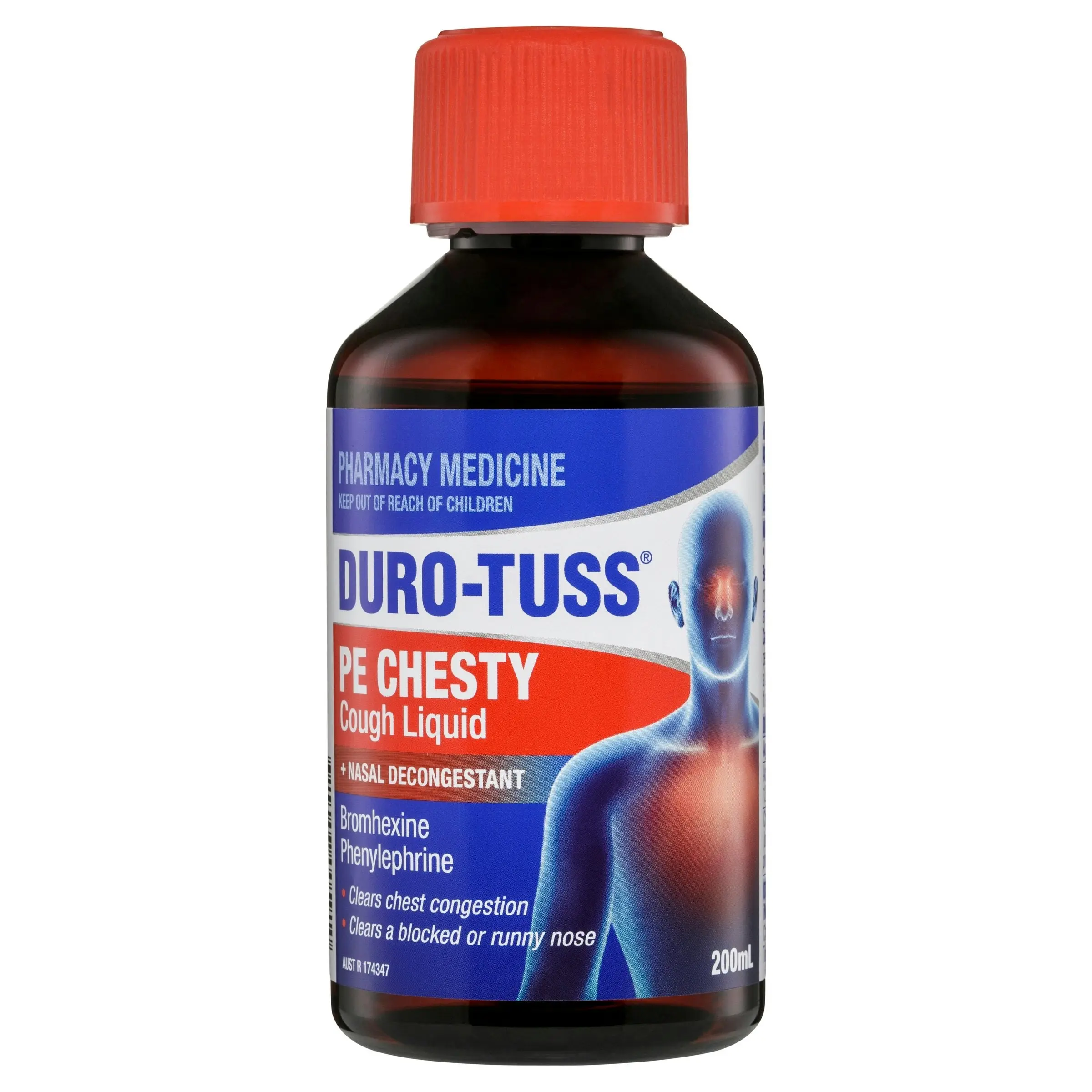 Duro-Tuss PE Chesty & Nasal Decongestant 200ml