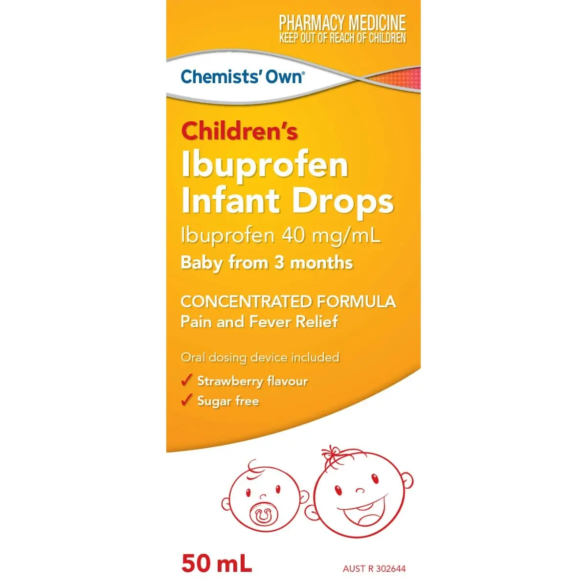 Chemists' Own Ibuprofen Infant Drops 50ml