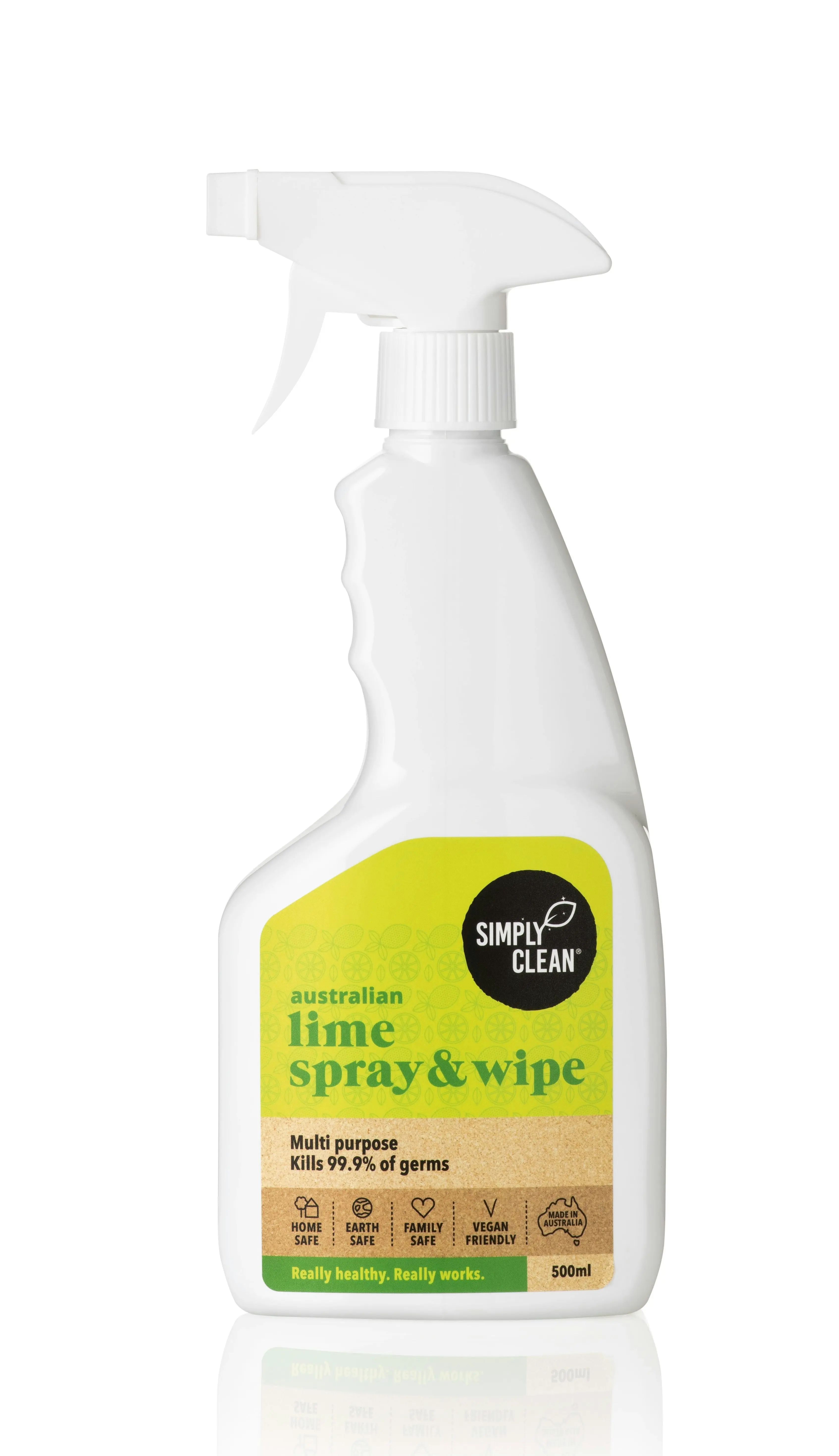 Simply Clean Lime Spray & Wipe 500ml