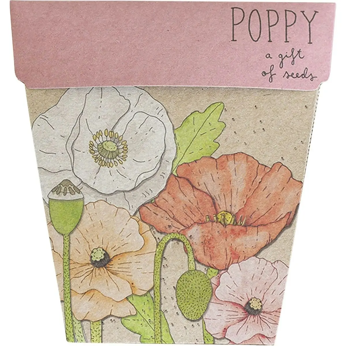 SOW 'N SOW Gift Of Seeds Poppy 1