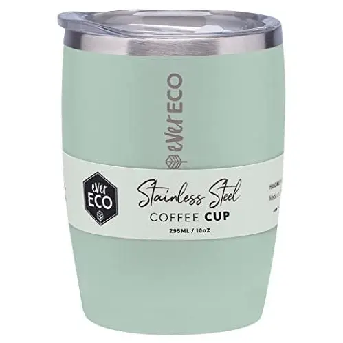 Ever Eco Insulated Coffee Cup Sage 295ml