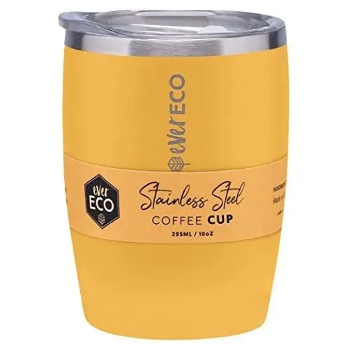 Ever Eco Insulated Coffee Cup Marigold 295ml