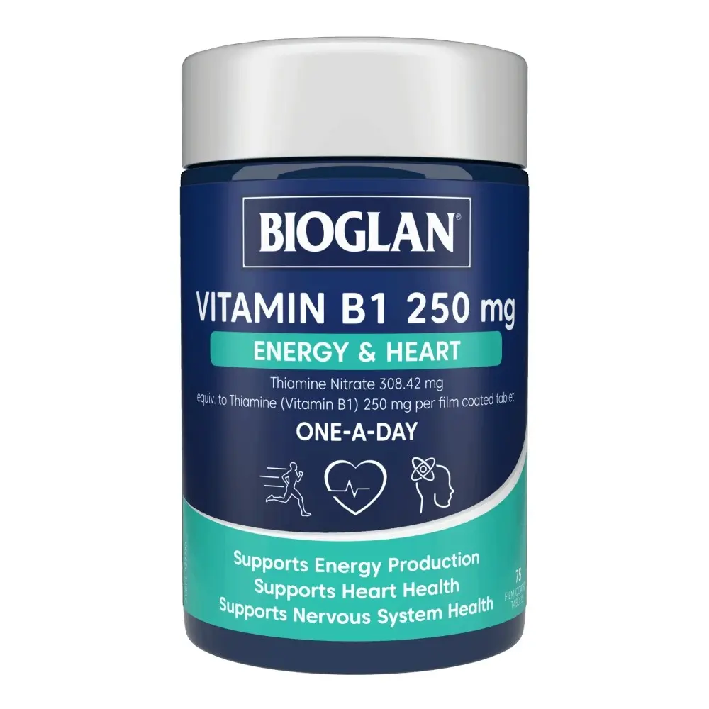 Bioglan Vitamin B1 250mg 75 Tablets