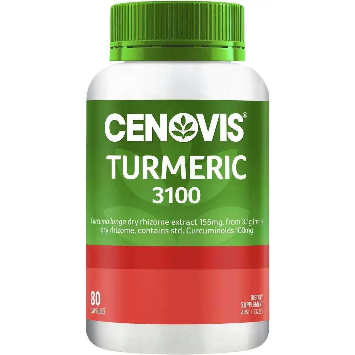 Cenovis Turmeric 3100 80 Capsules