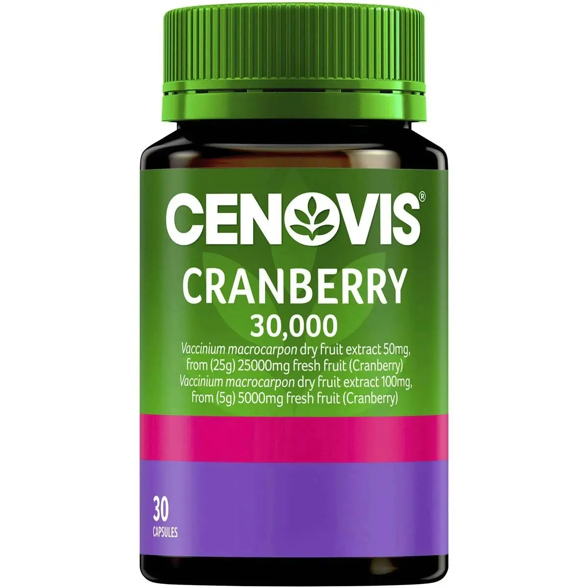 Cenovis Cranberry 30,000 30 Capsules