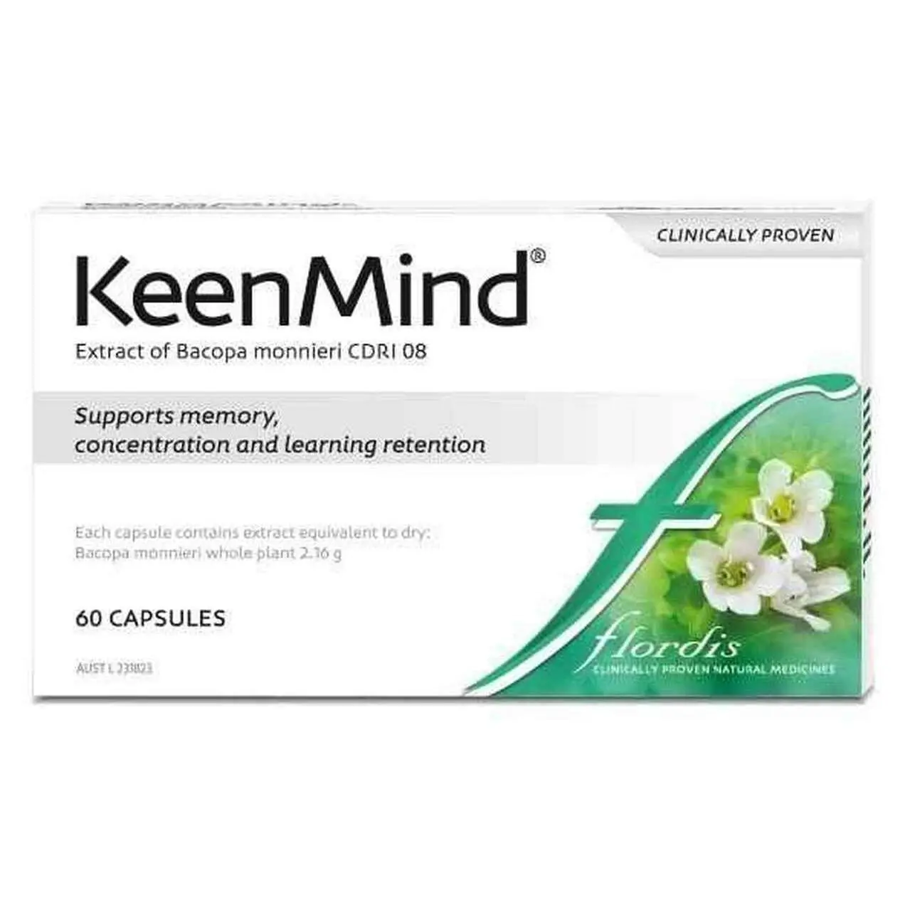 Flordis KeenMind Cap  60