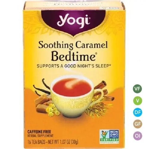 Yogi Tea Herbal Tea Bags Soothing Caramel Bedtime 16