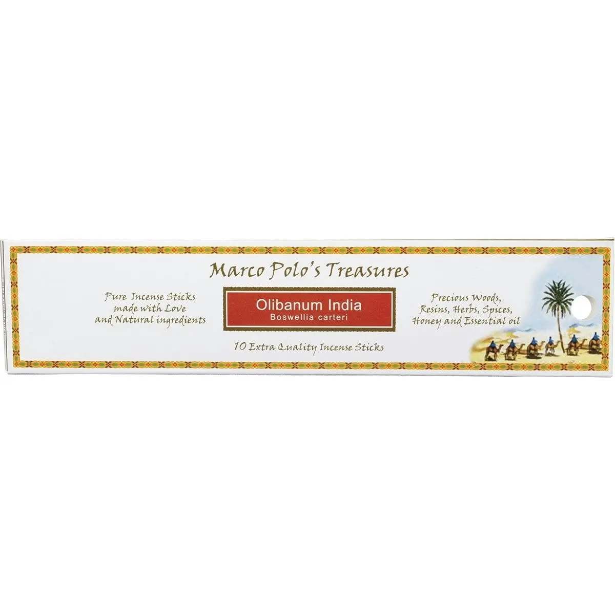 Marco Polo'S TREASURES Incense Sticks Olibanum India 10