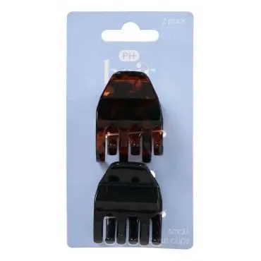 Pharmacy Health SMALL CLAW CLIPS MIXED 2PK