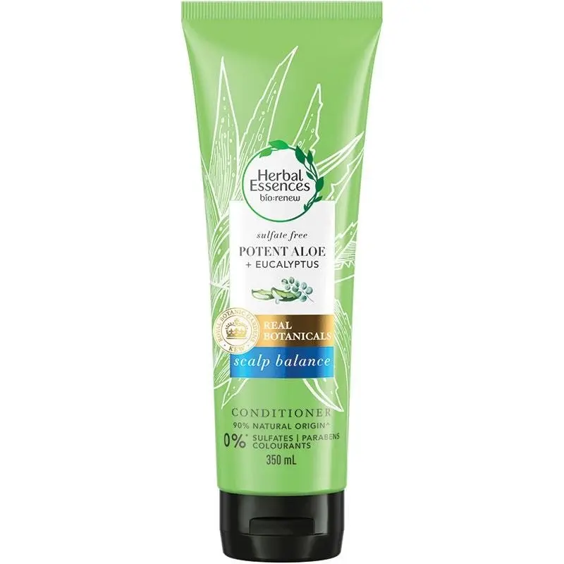 Herbal Essences Potent Aloe & Eucalyptus Strength & Moisture Conditioner 350ml