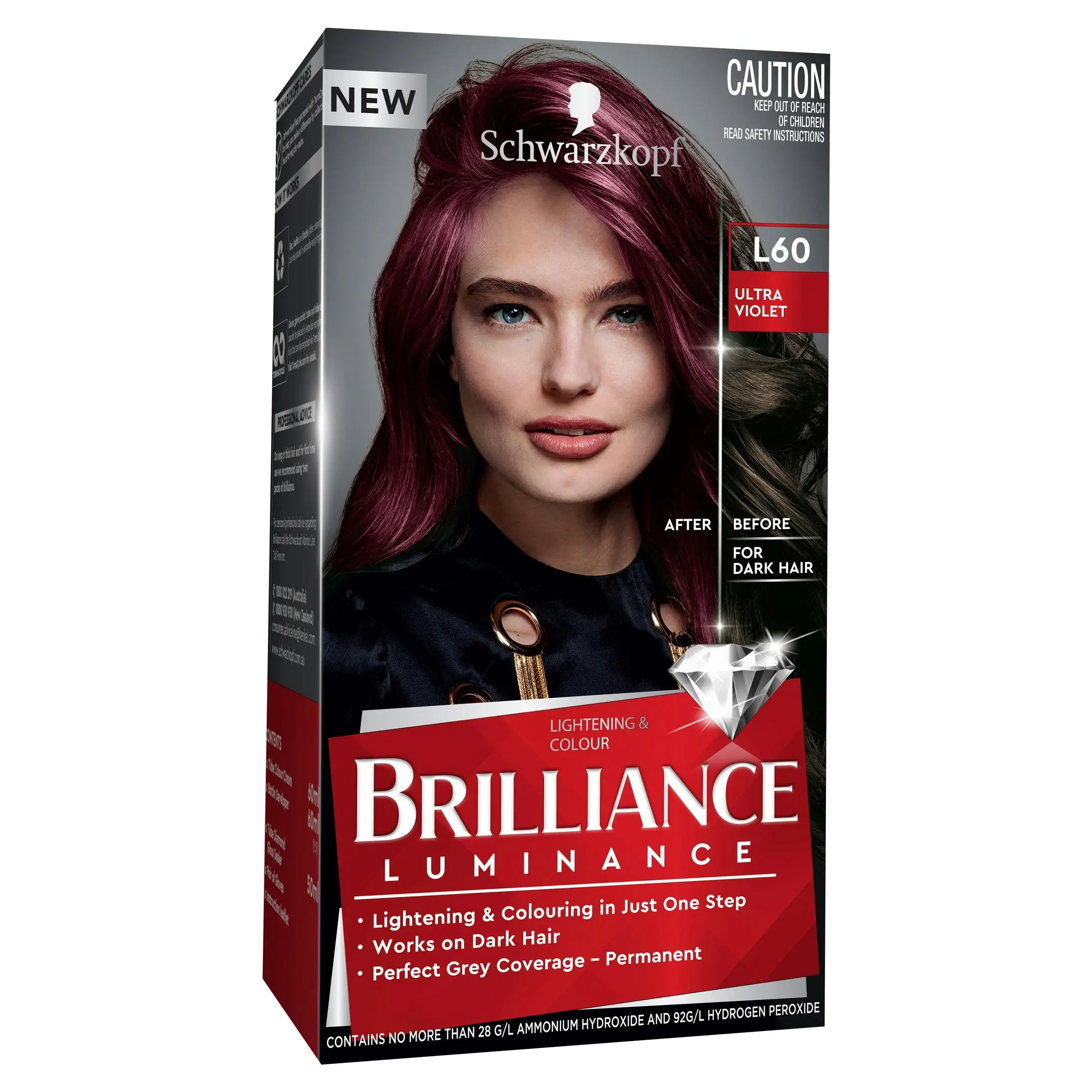 Schwarzkopf Brilliance Luminance L60 Ultra Violet