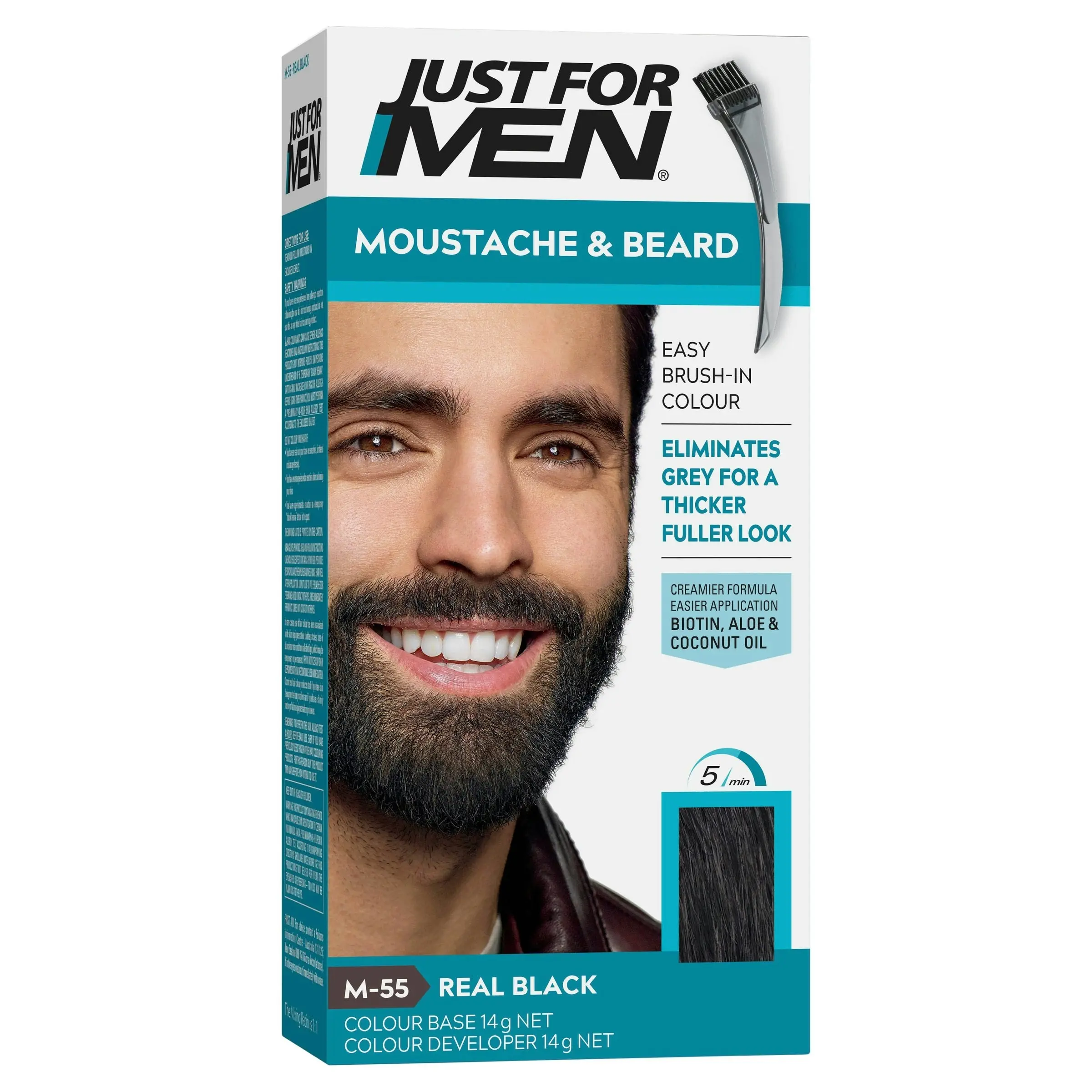 Just For Men Beard Colour - Real Black