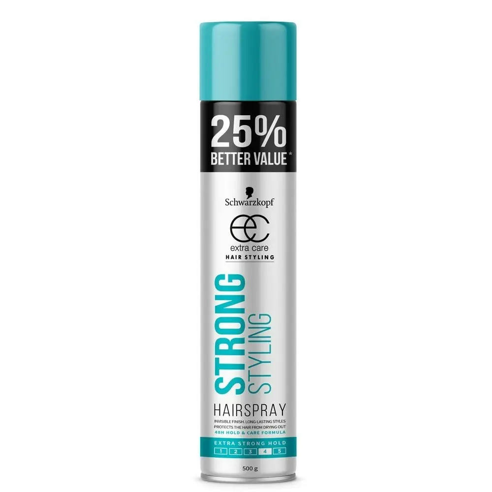 Schwarzkopf Extra Care Strong Styling Hairspray 500g