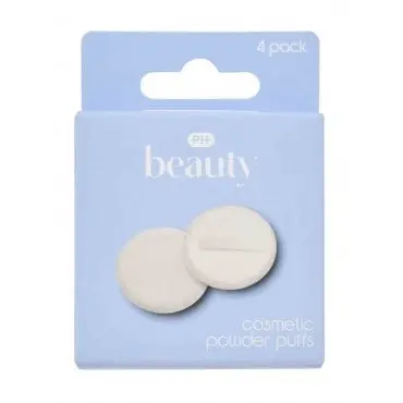 Pharmacy Health COSMETIC POWDER PUFFS 4PK