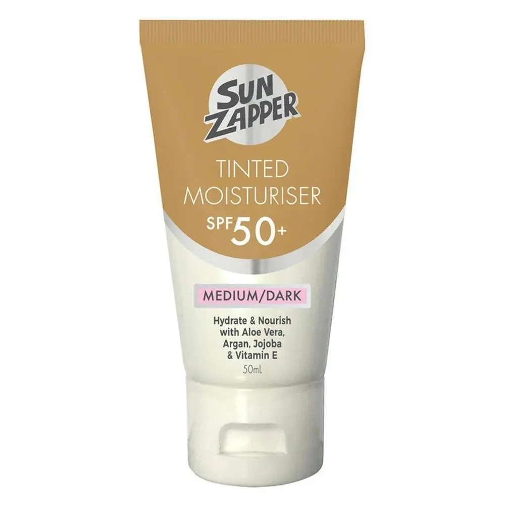 Sun Zapper TINTED SPF 50+ MEDIUM DARK 50ml