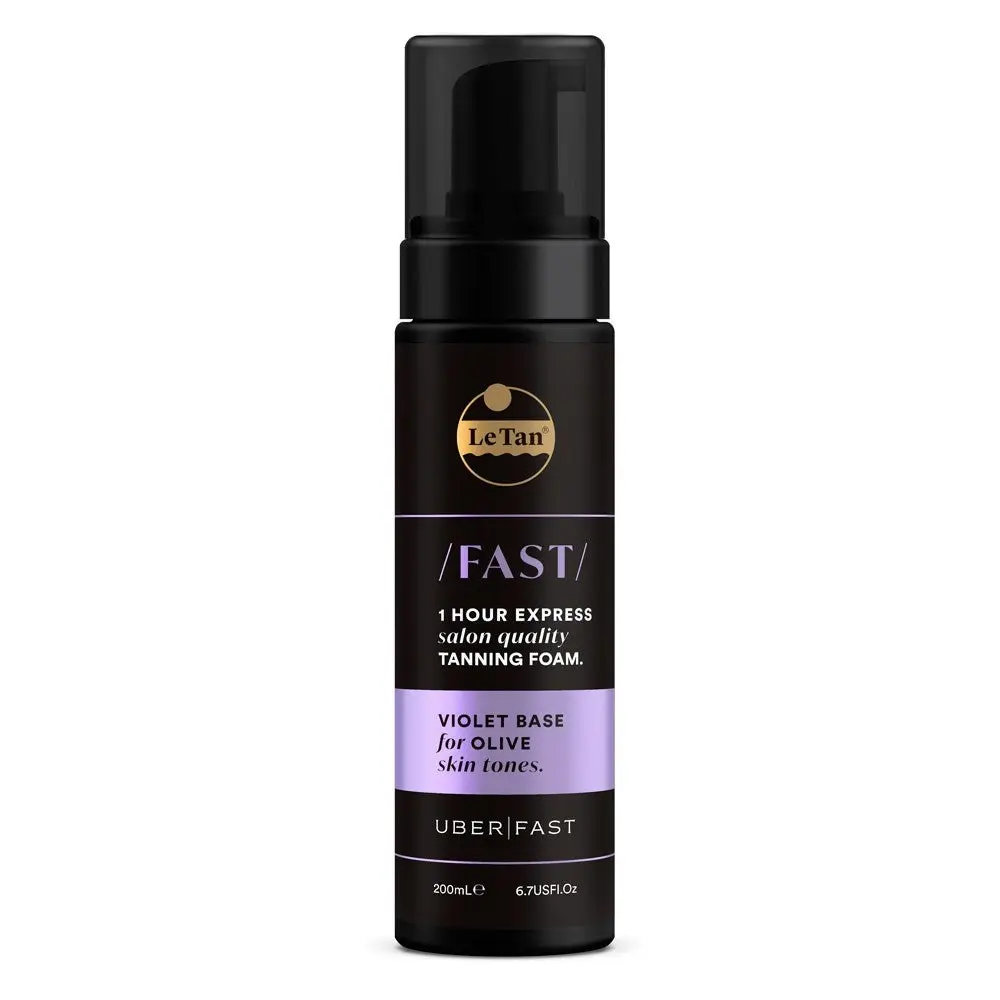 Le Tan Uber Fast Express Tanning Foam Violet Base 200ml