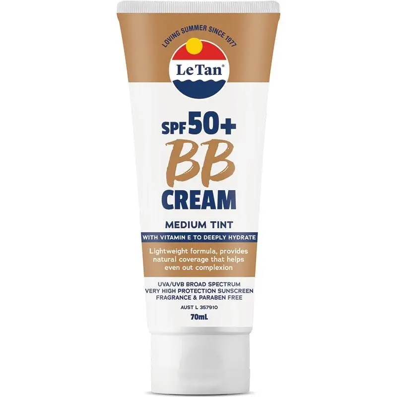 Le Tan SPF 50+ BB Tinted Medium 70ml