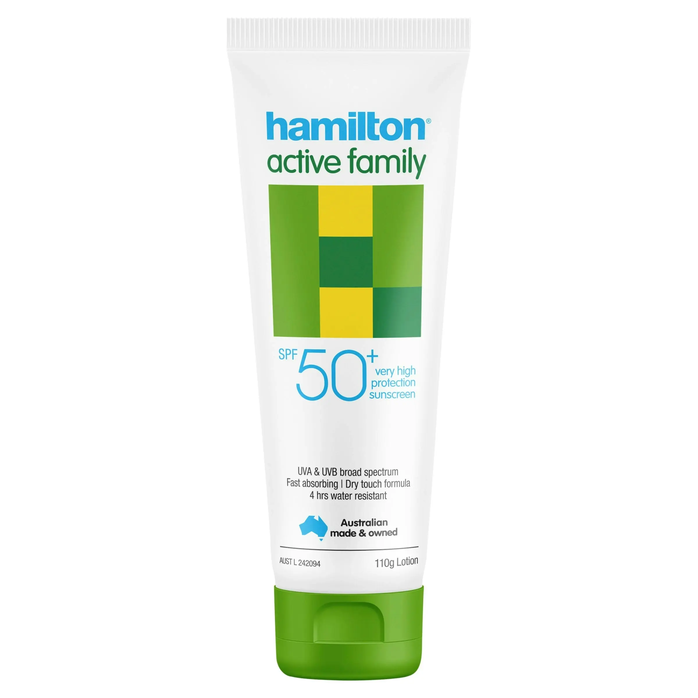 Hamilton Sun Active Family Lotion SPF 50+ - 110g