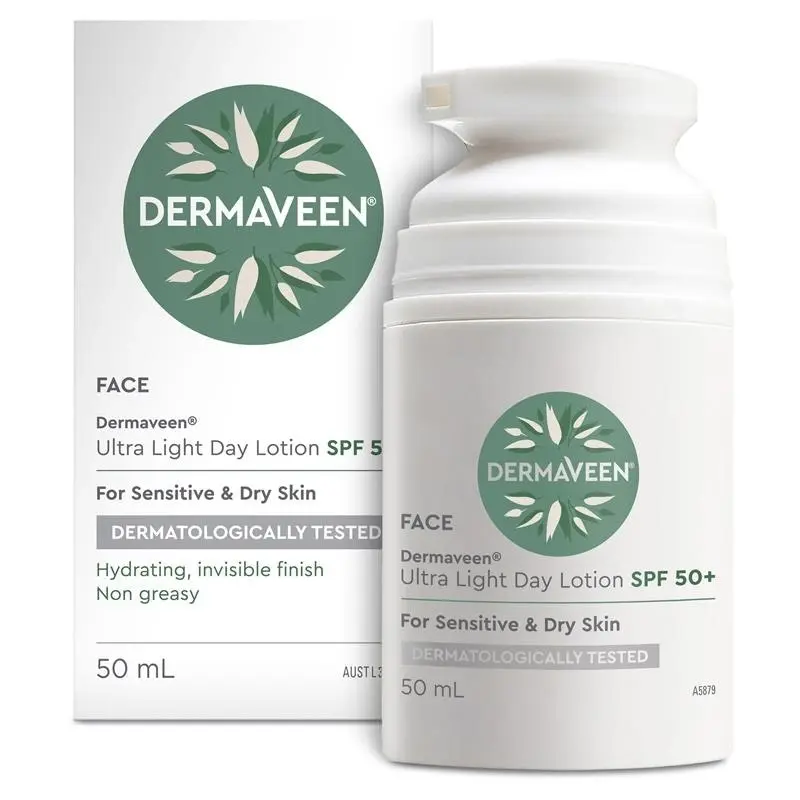 DermaVeen Face Ultralight Day Lotion SPF 50+ 50ml