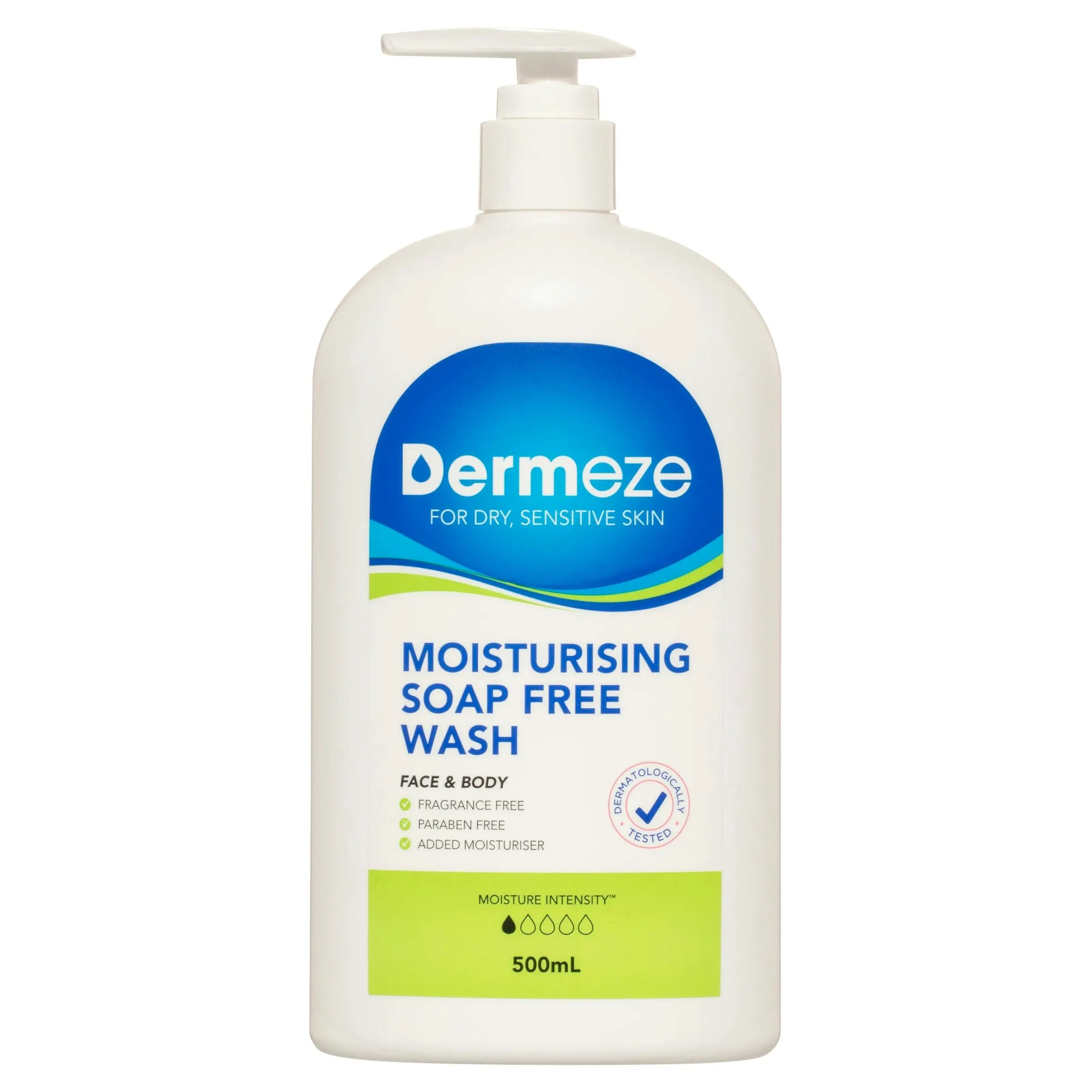 Dermeze Moisturising Soap Free Wash 500ml