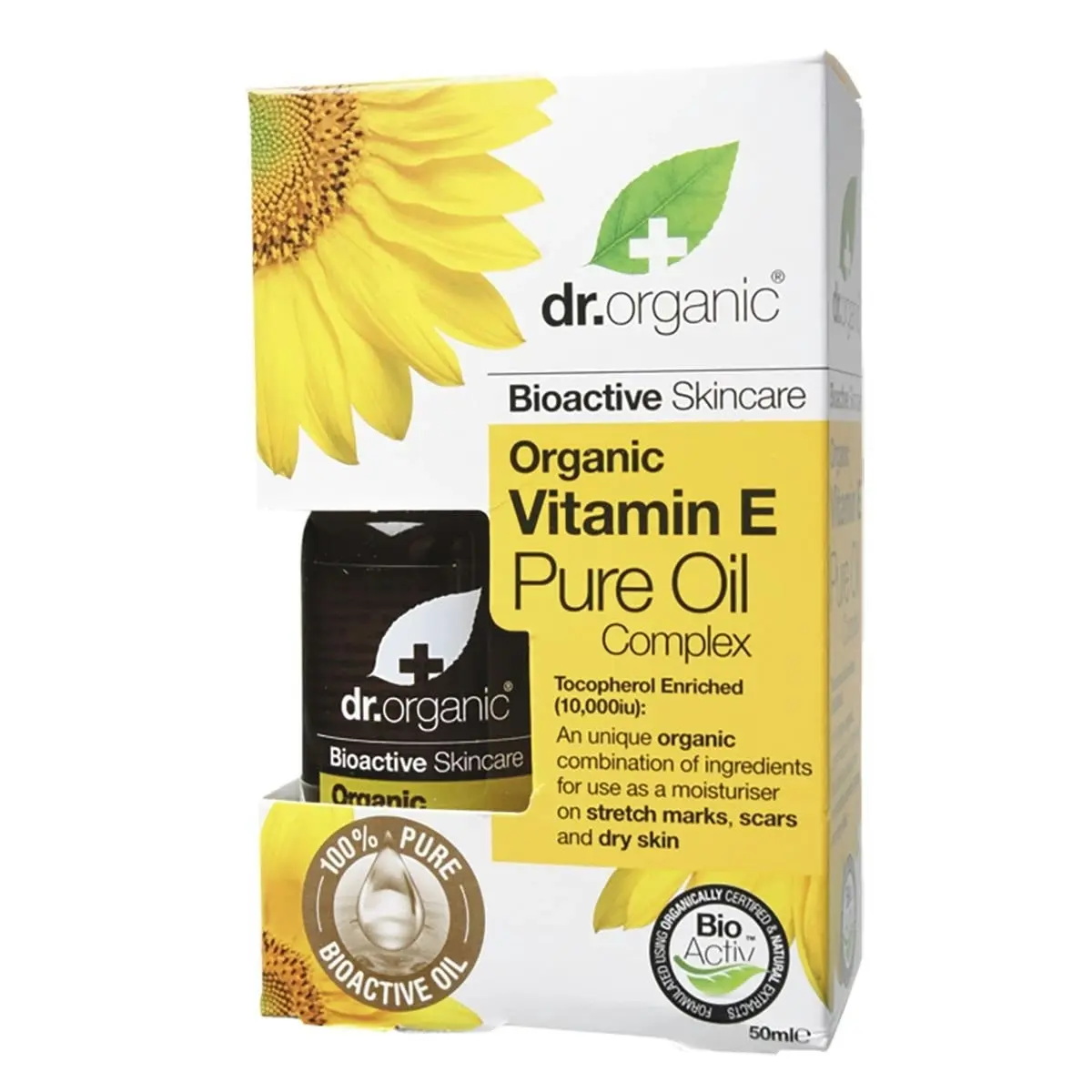 Dr Organic Pure Oil Organic Vitamin E 50ml