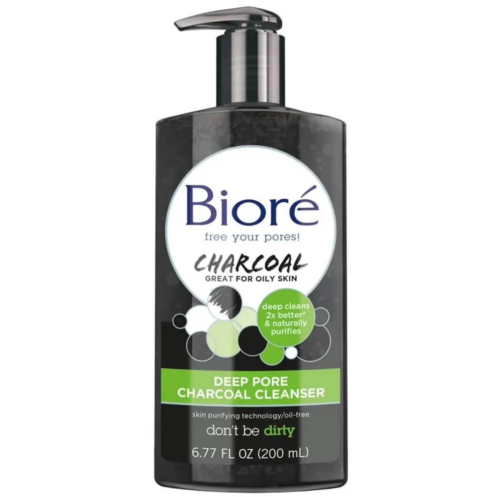 Biore Deep Pore Charcoal Cleanser 200ml