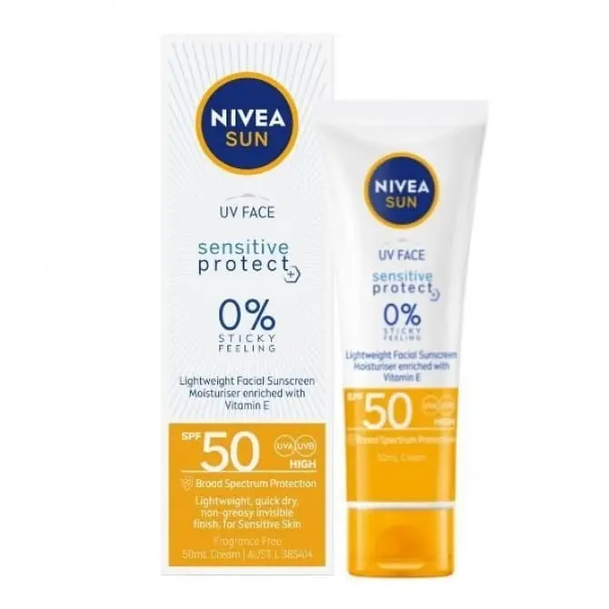 Nivea Sun SPF 50 UV Face Sensitive 50ml