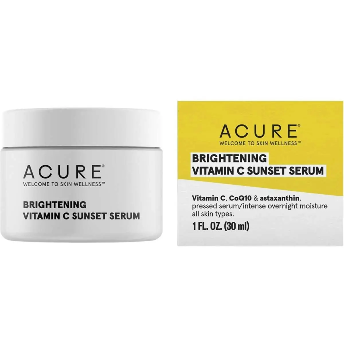 Acure Brightening Vitamin C Sunset Serum 30ml