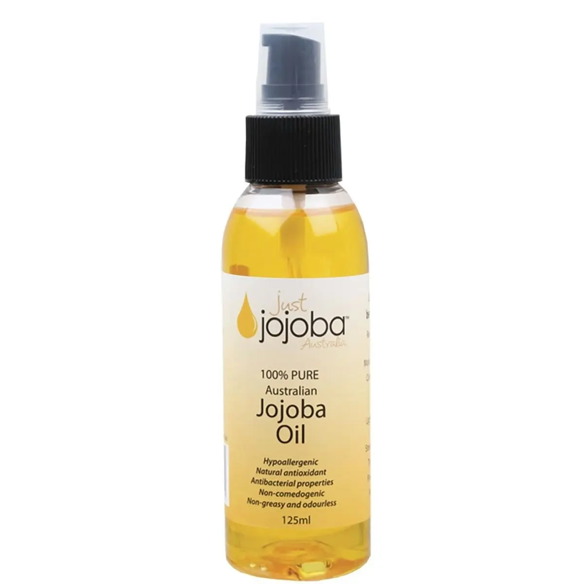 Just Jojoba AUST Pure Australian Jojoba Oil 125ml