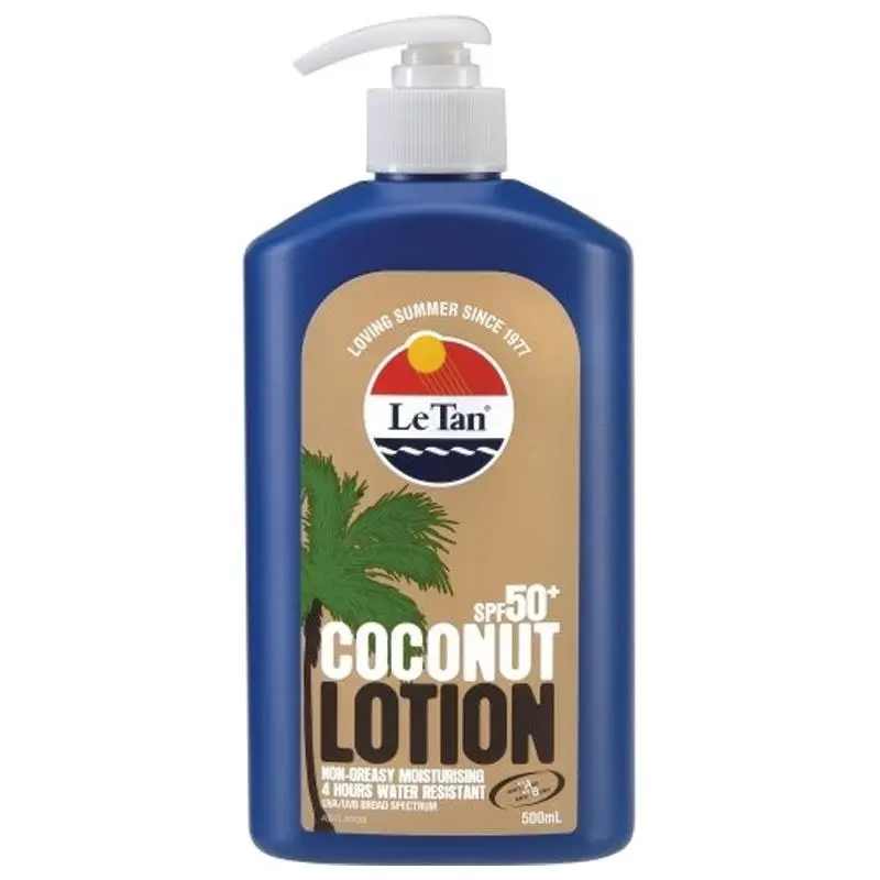 Le Tan Coconut SPF 50+ - 500mL