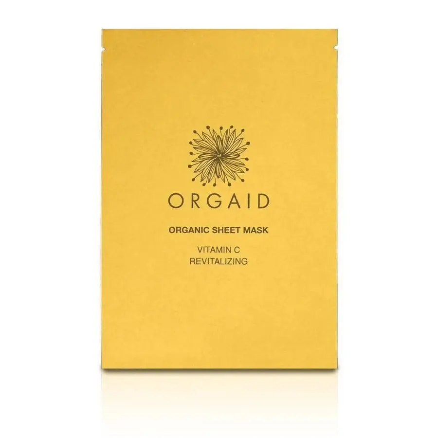 Orgaid Organic Sheet Mask Vitamin C & Revitalizing 24ml