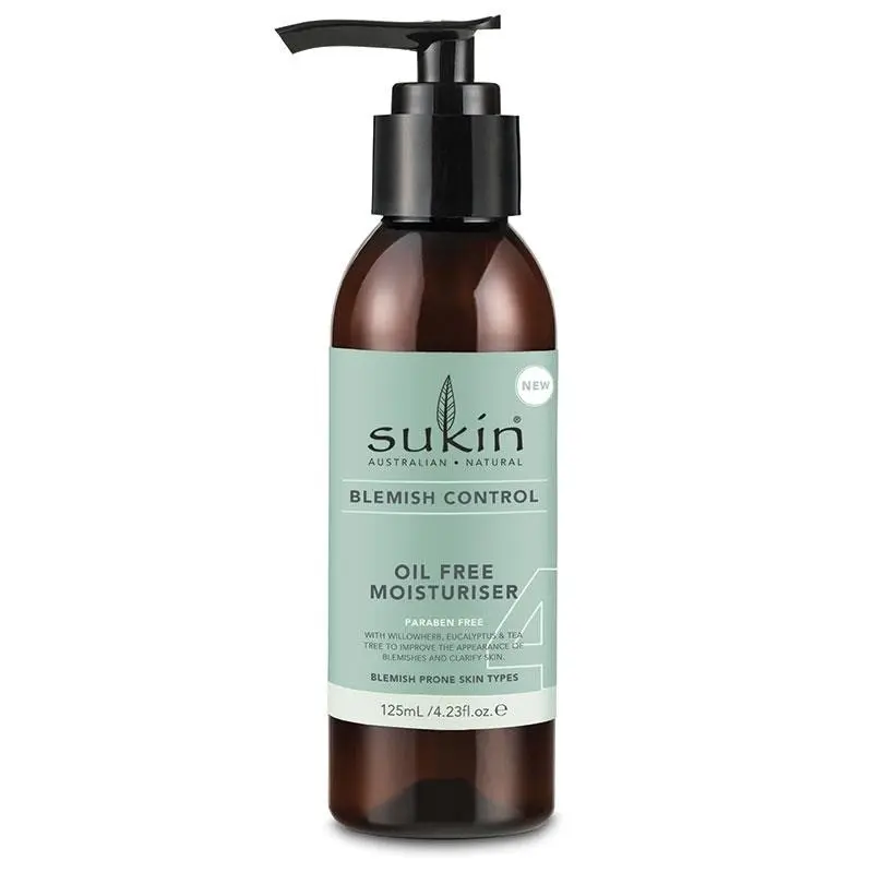 Sukin Blemish Control Oil Free Moisturiser 125ml