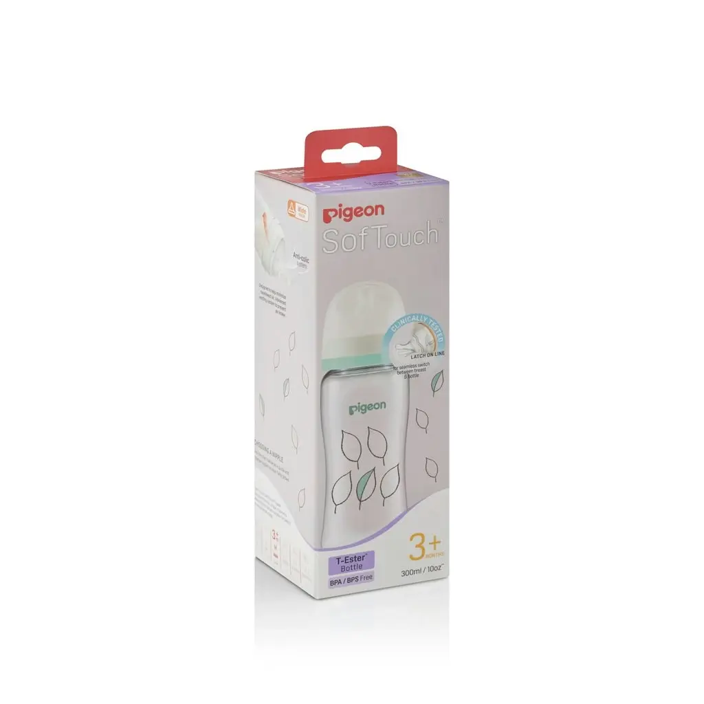 PIGEON SofTouch 3 T-Ester Nursing Bottle - Leaf 300ML