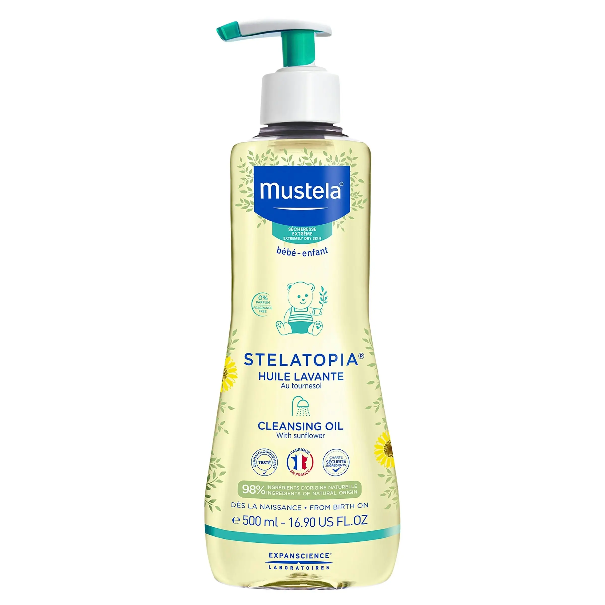 MUSTELA Stelatopia Cleansing Oil 500mL