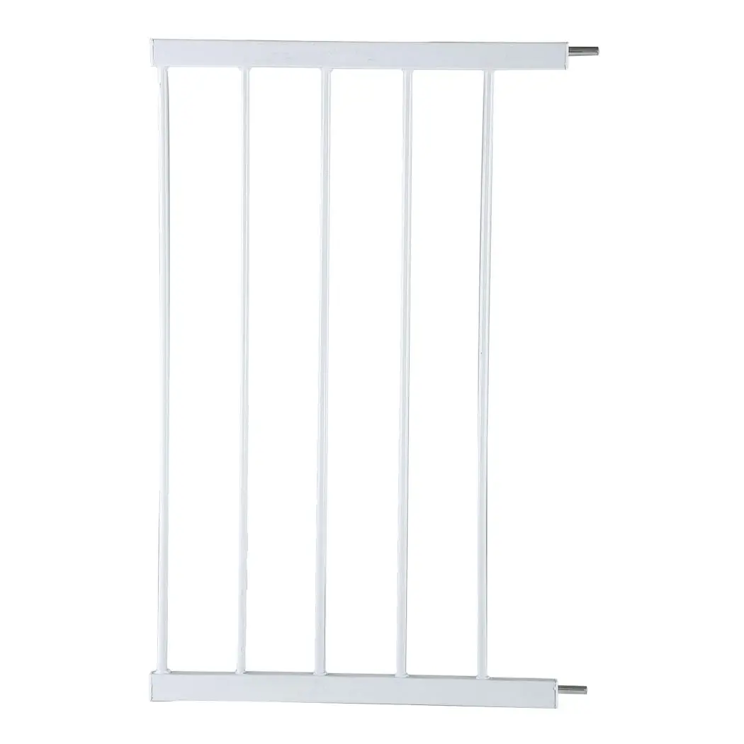 Levede Baby Safety Gate Adjustable Pet Stair Barrier 45cm Door Extension White