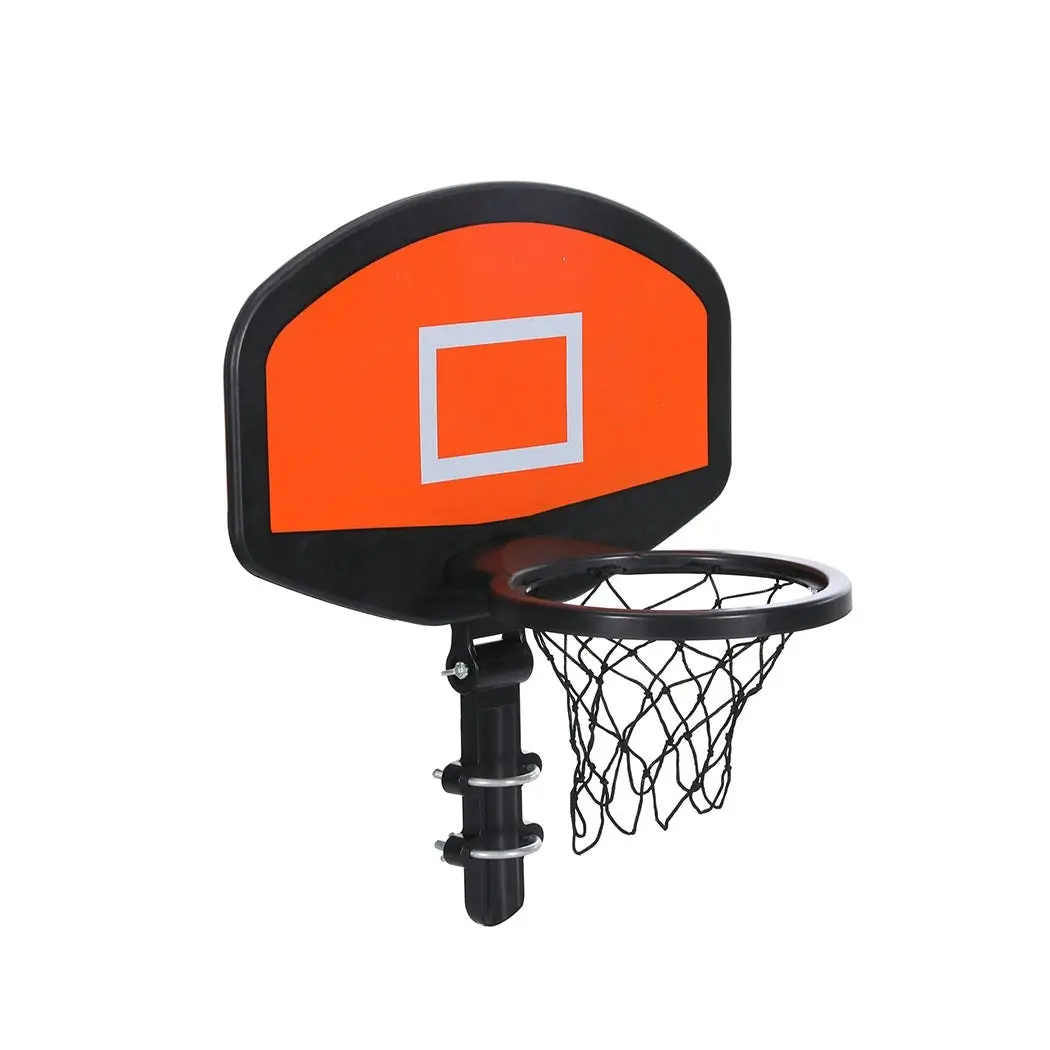 Centra Trampoline Basketball Set Kids Basketball Hoop Ring Backboard Pump Ball