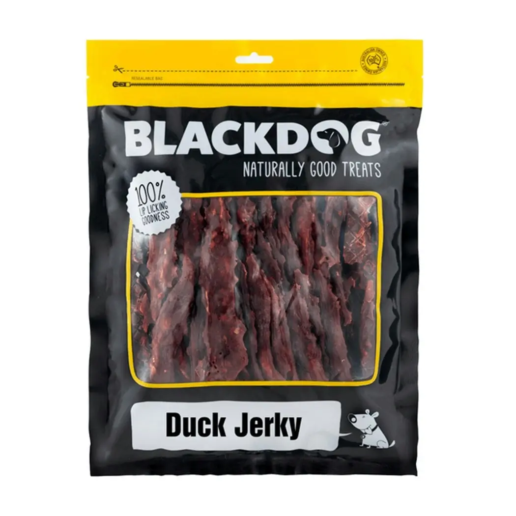 Blackdog Dog Treats Duck Jerkey- 120g