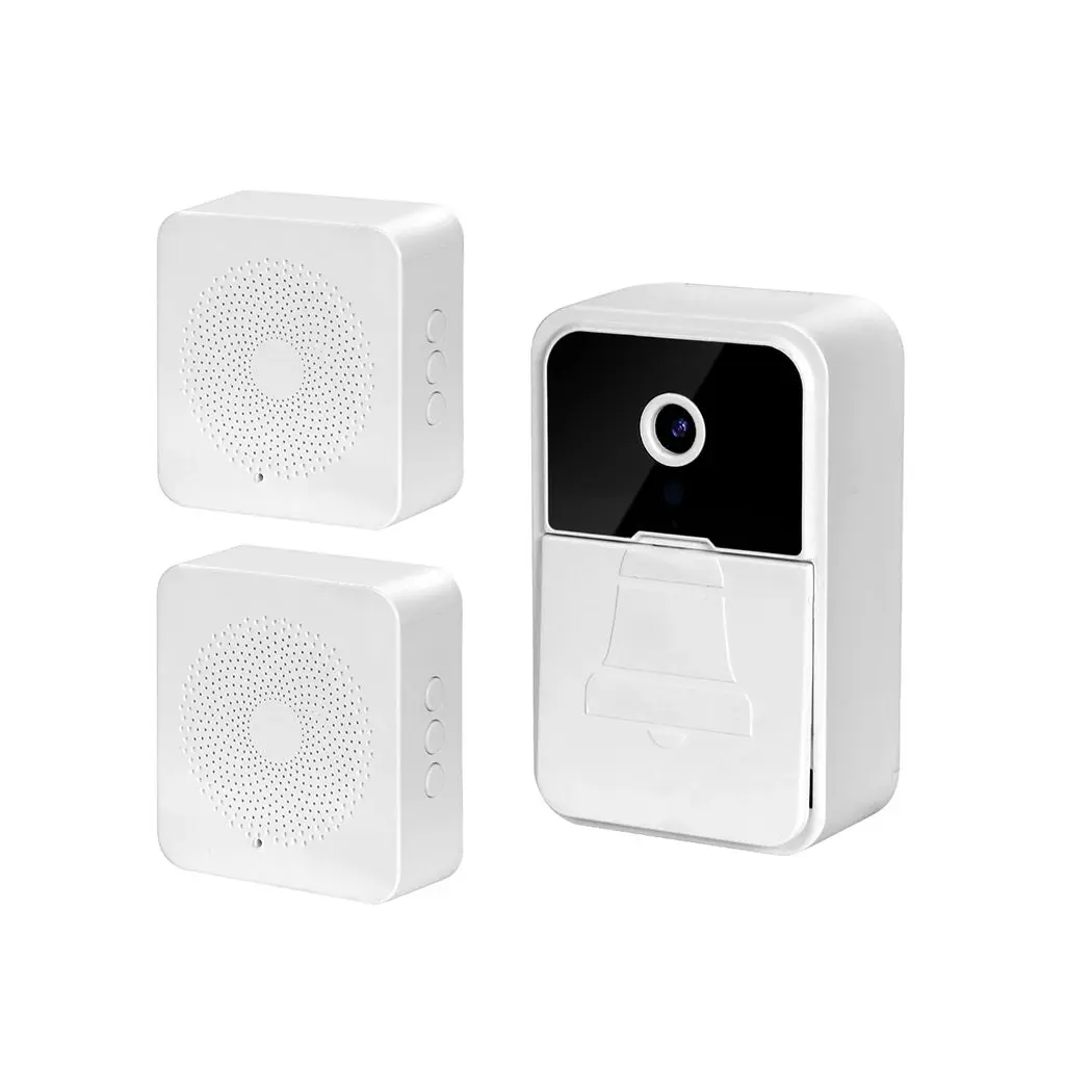 Video Door Bell Wireless WiFi Doorbell Camera 2 Ring Phone Intercom Security