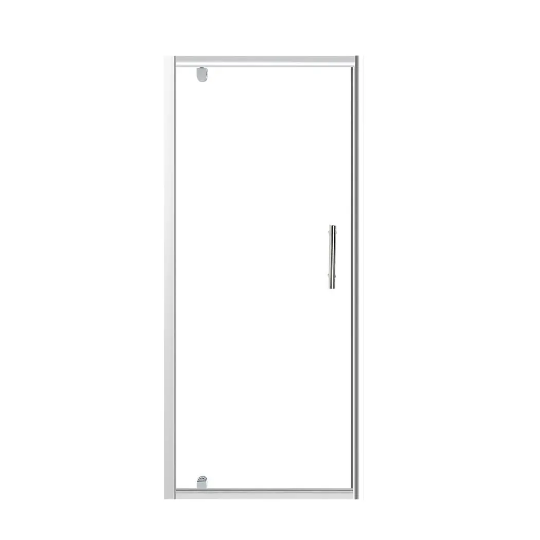 Levede Bath Shower Enclosure Screen Seal Strip Glass Shower Door 760x1900mm