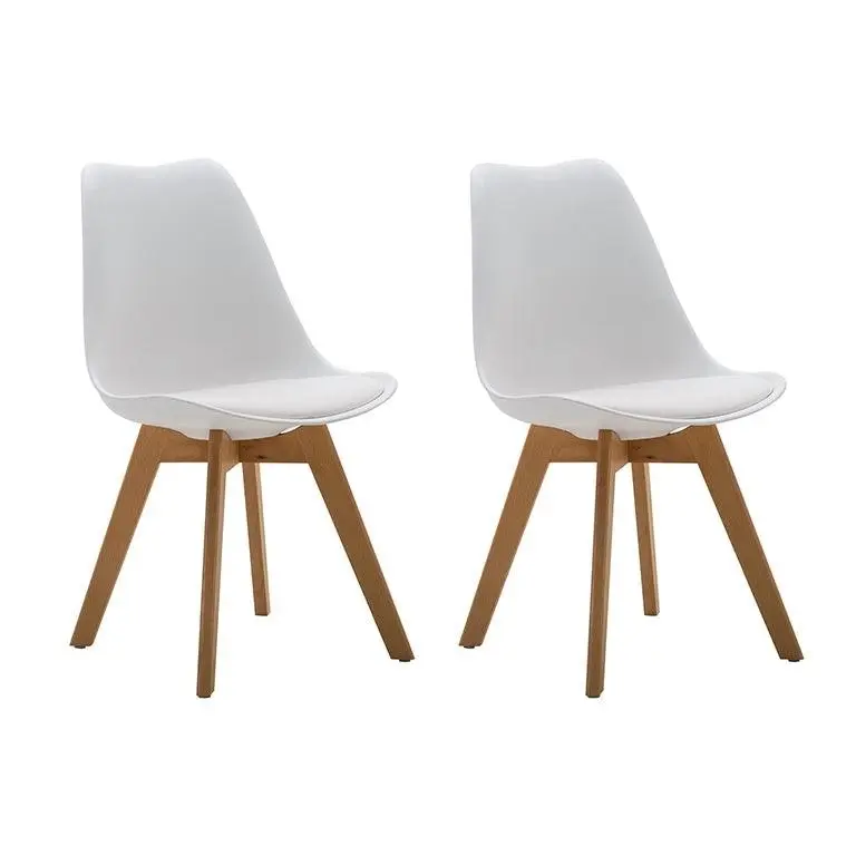 Chotto - Ando Dining Chairs - White x 2