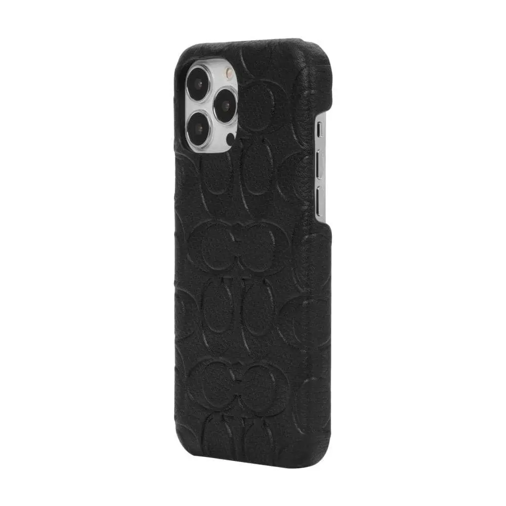 Coach Leather Slim Wrap for iPhone 13 Pro Max & iPhone 12 Pro Max