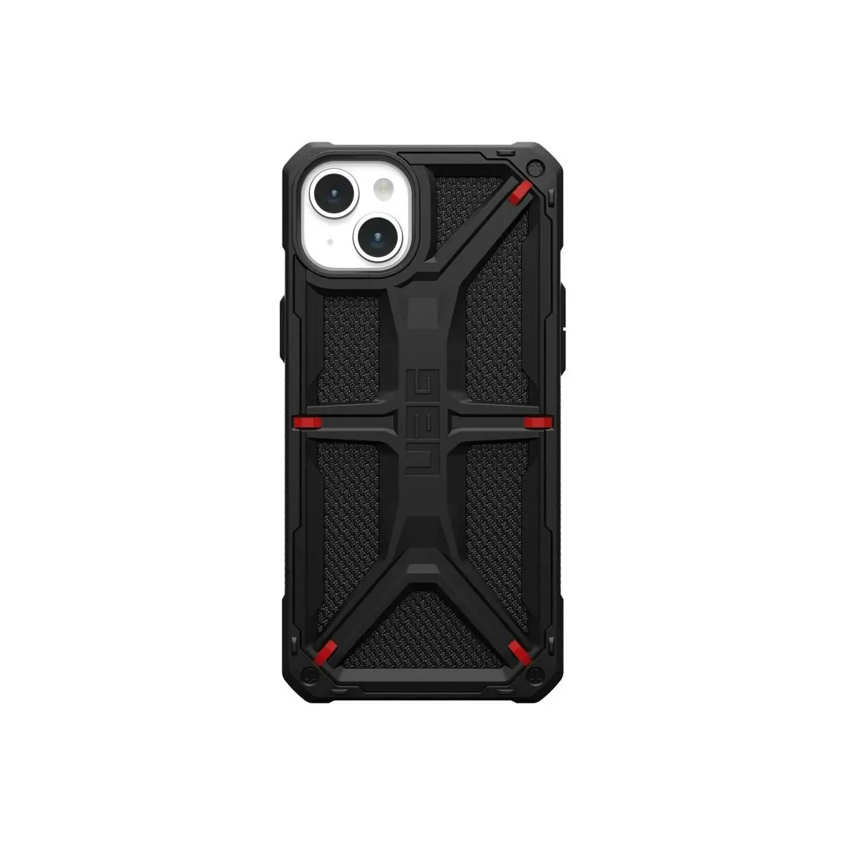 UAG Monarch Kevlar Phone Case for iPhone 15 Plus - Black