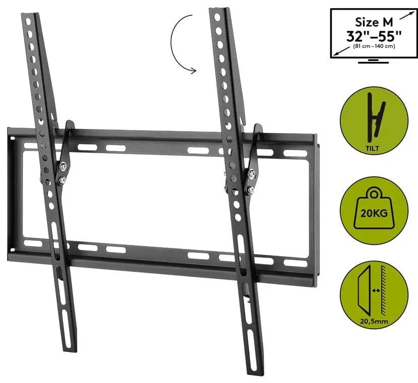 Goobay TV Wall Mount Bracket TILT Medium for Tvs (32-55")