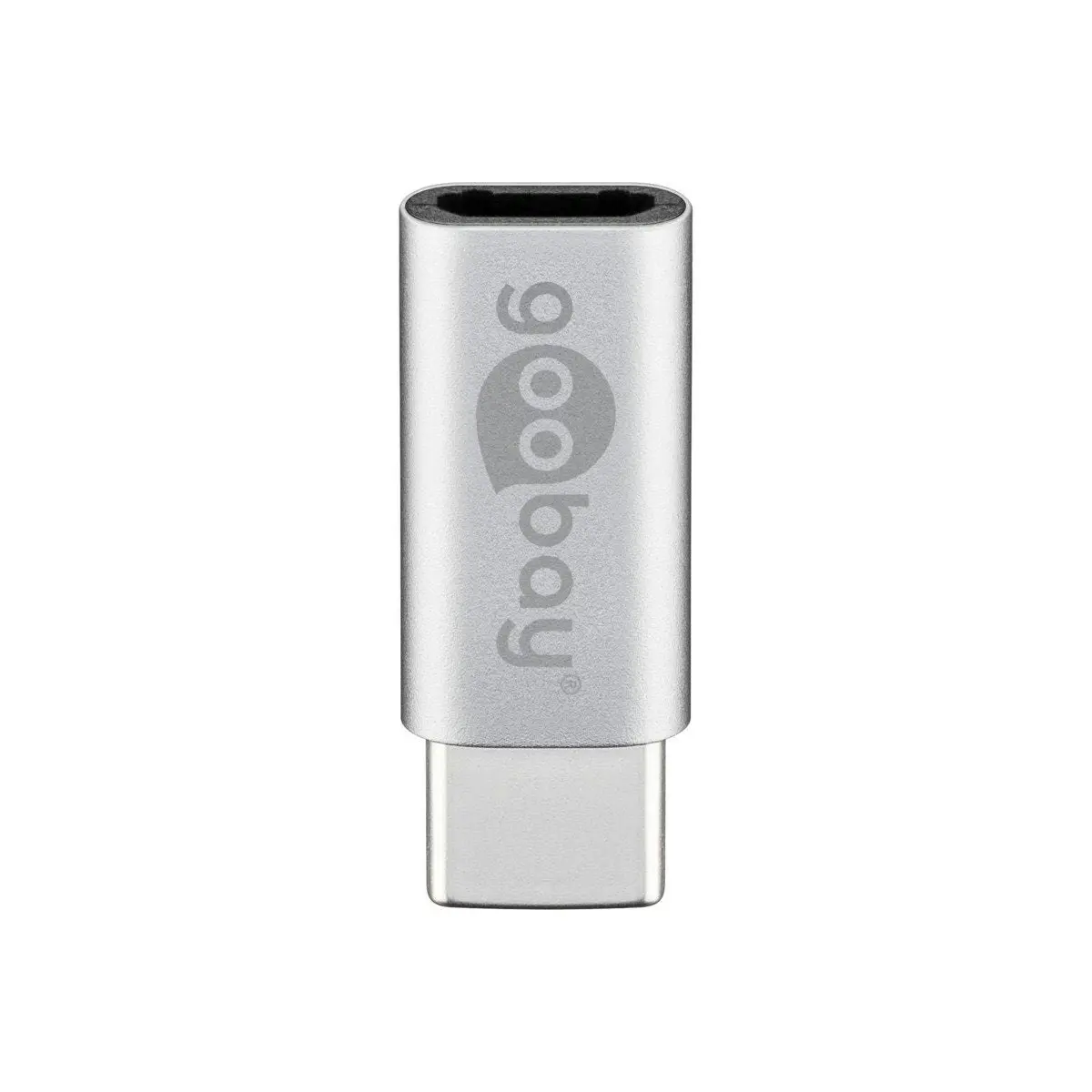 Goobay USB-C male > USB 2.0 Micro female (Type B) - Silver