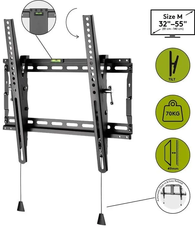 Goobay TV Wall Mount Bracket TILT Pro Medium (32-55")