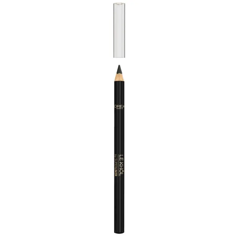 L'Oreal Paris Superliner Le Khol Eye Pencil - Midnight Black