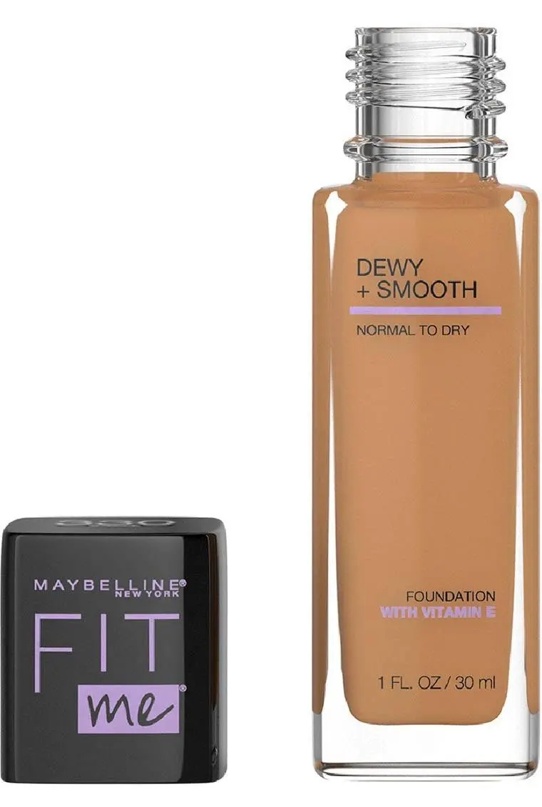 Maybelline Fit Me Dewy & Smooth Luminous Liquid Foundation - 330 Toffee